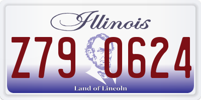 IL license plate Z790624