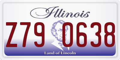 IL license plate Z790638
