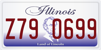 IL license plate Z790699