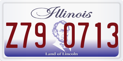 IL license plate Z790713