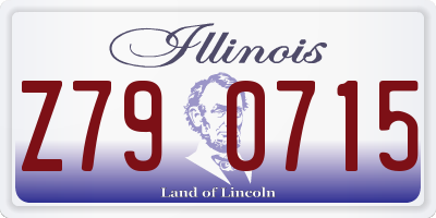 IL license plate Z790715
