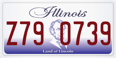 IL license plate Z790739