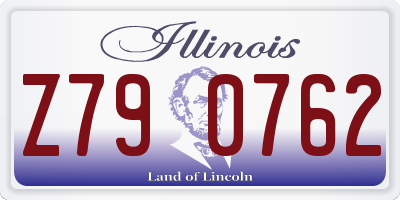 IL license plate Z790762
