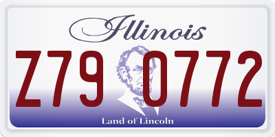 IL license plate Z790772