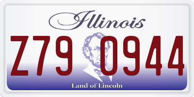 IL license plate Z790944