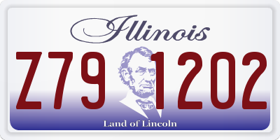 IL license plate Z791202