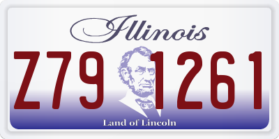 IL license plate Z791261