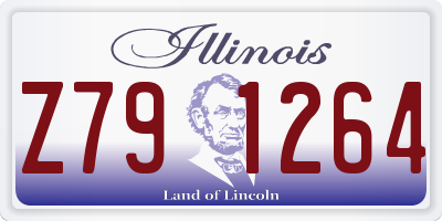 IL license plate Z791264
