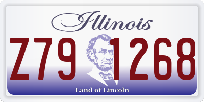 IL license plate Z791268