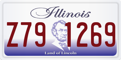 IL license plate Z791269