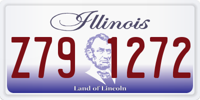 IL license plate Z791272