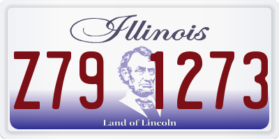 IL license plate Z791273
