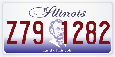 IL license plate Z791282