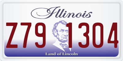 IL license plate Z791304