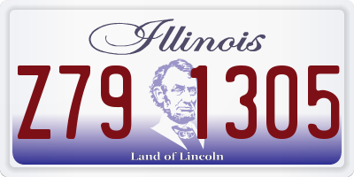 IL license plate Z791305