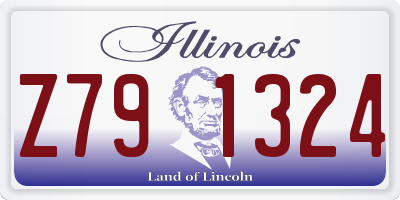 IL license plate Z791324