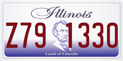 IL license plate Z791330