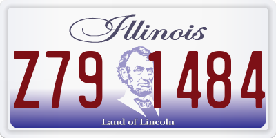IL license plate Z791484
