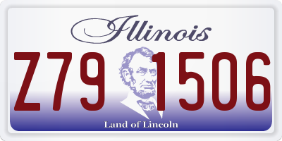 IL license plate Z791506