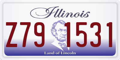 IL license plate Z791531