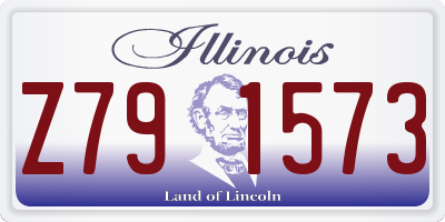 IL license plate Z791573