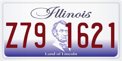 IL license plate Z791621