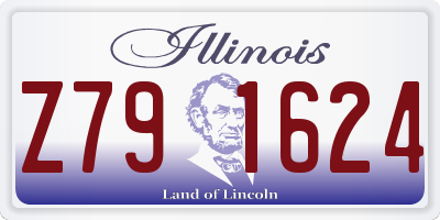 IL license plate Z791624