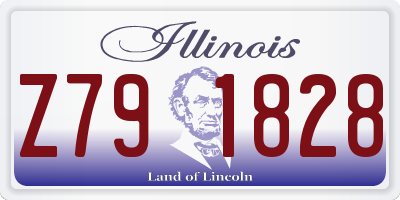 IL license plate Z791828