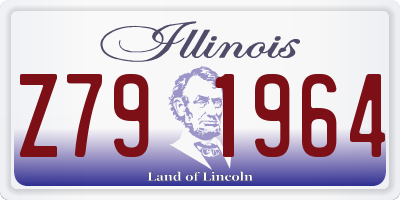 IL license plate Z791964