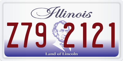 IL license plate Z792121