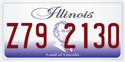 IL license plate Z792130