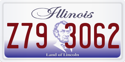 IL license plate Z793062