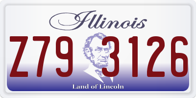 IL license plate Z793126