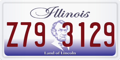 IL license plate Z793129
