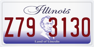 IL license plate Z793130