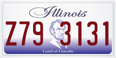 IL license plate Z793131