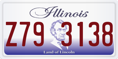 IL license plate Z793138