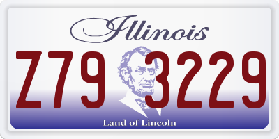 IL license plate Z793229