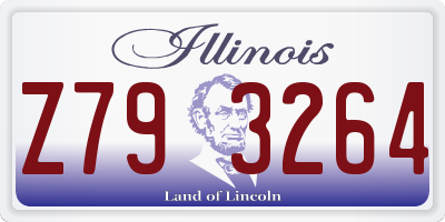 IL license plate Z793264