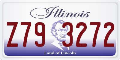 IL license plate Z793272