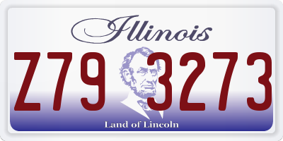IL license plate Z793273