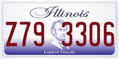 IL license plate Z793306