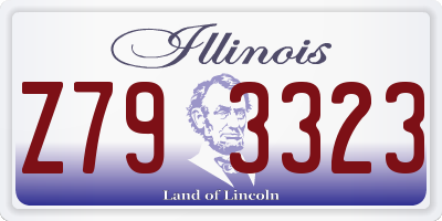 IL license plate Z793323