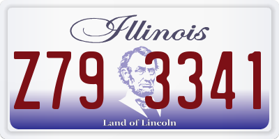 IL license plate Z793341