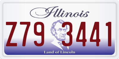 IL license plate Z793441