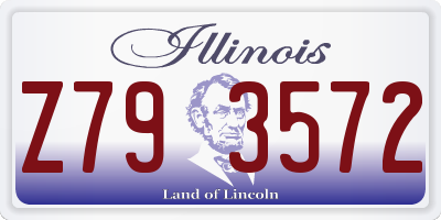 IL license plate Z793572