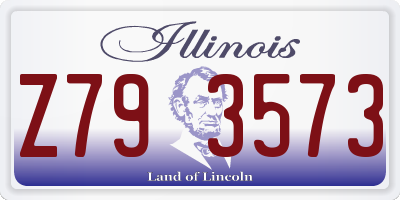 IL license plate Z793573