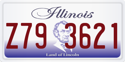 IL license plate Z793621