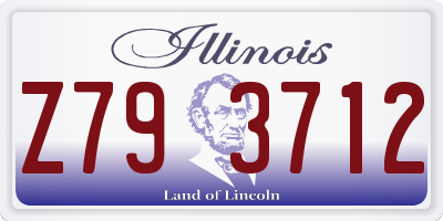 IL license plate Z793712