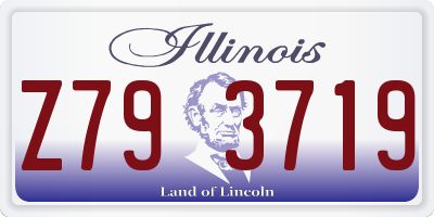 IL license plate Z793719